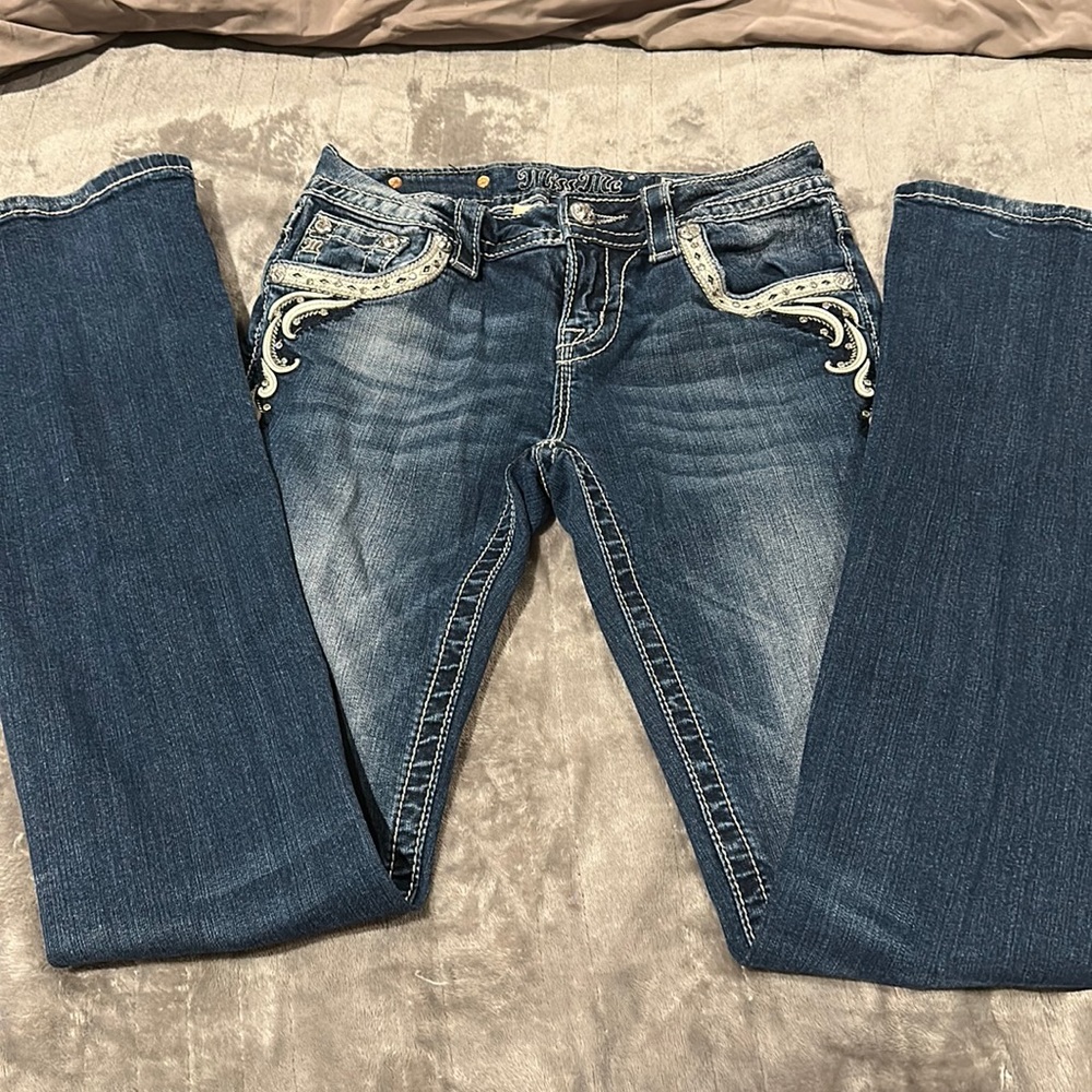 Miss Me Mid Rise Bootcut Jean